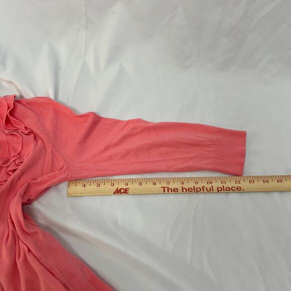 Talbots Bundle Button Down Ruffle Front Cardigan Sweaters S - Picture 9 of 11